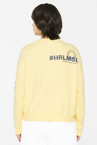 Harlem Soul Sweatshirt 'LU-NA ' in Yellow