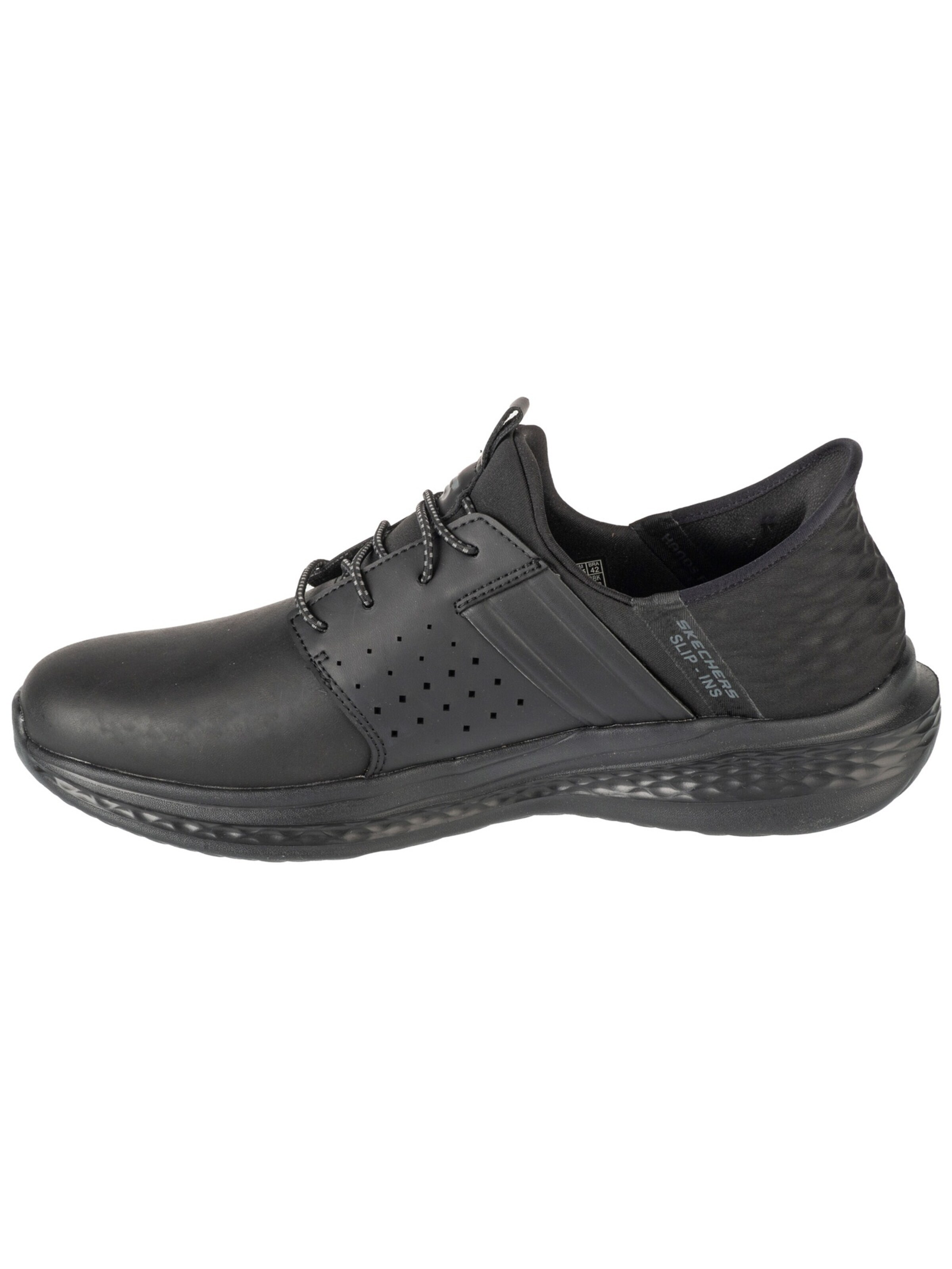 SKECHERS Sneakers laag 'Skechers Slip-Ins: Slade - Zachary' in Zwart