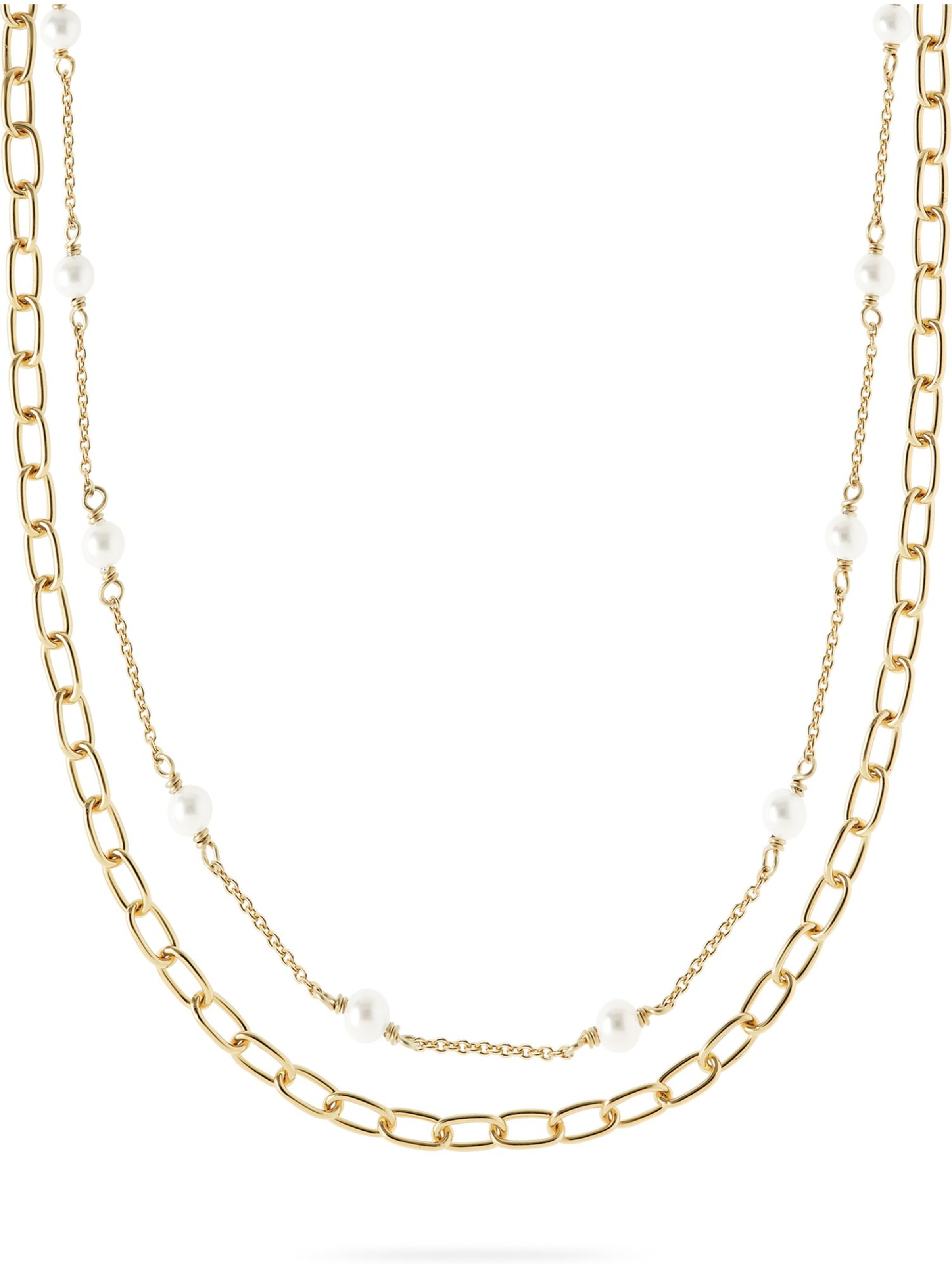 CHRIST Necklace in Gold: front