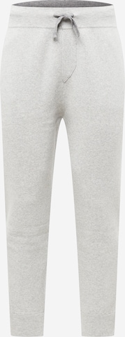 UNITED COLORS OF BENETTON Tapered Pants in Grey: front