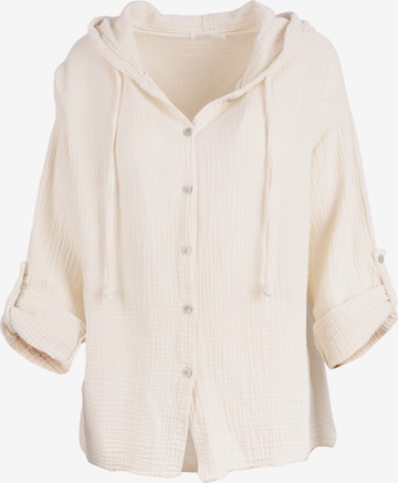 Seasons of April Bluse 'Camila' in Beige: Vorderseite