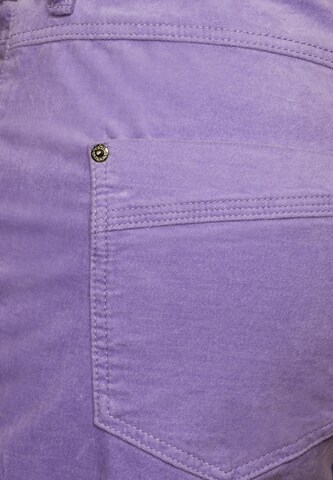 CECIL Slim fit Pants in Purple