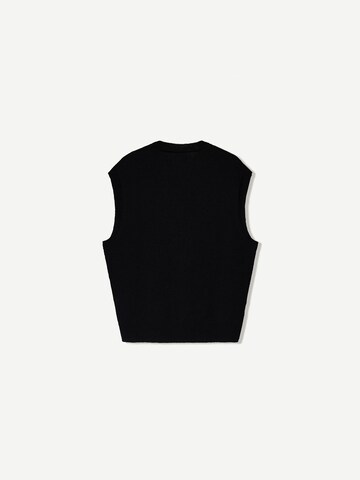 Bershka Ujjatlan pulóverek - fekete