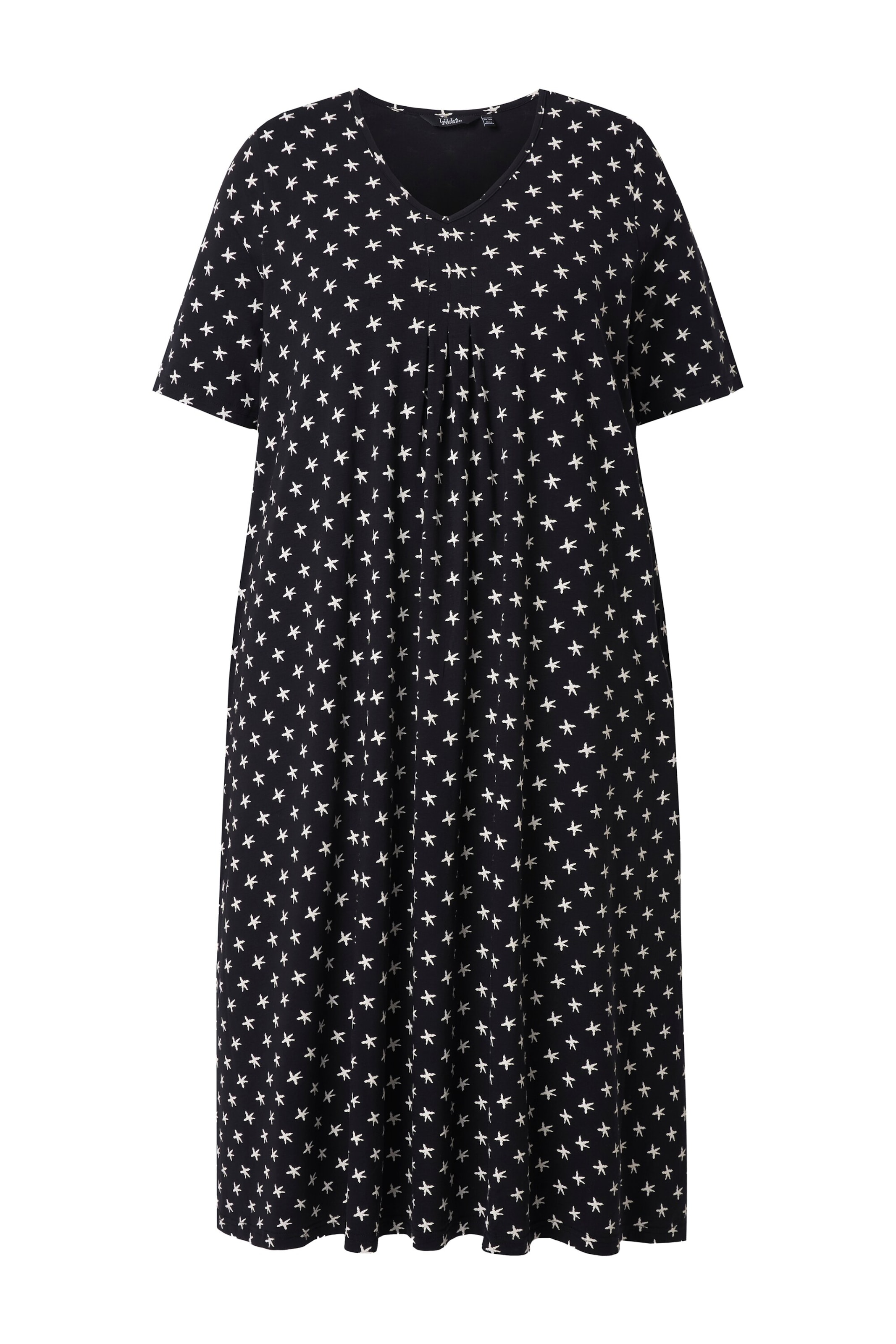 Ulla Popken Dress in Black: front