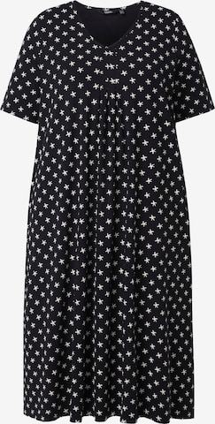 Ulla Popken Dress in Black: front