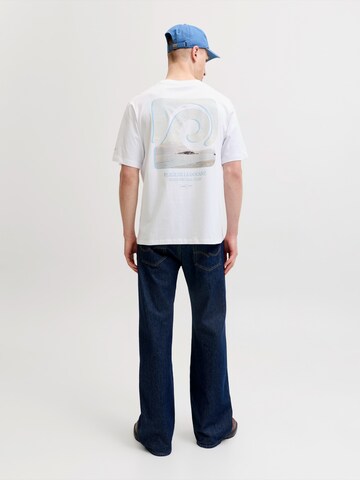 T-Shirt 'JORHyeres' JACK & JONES en blanc