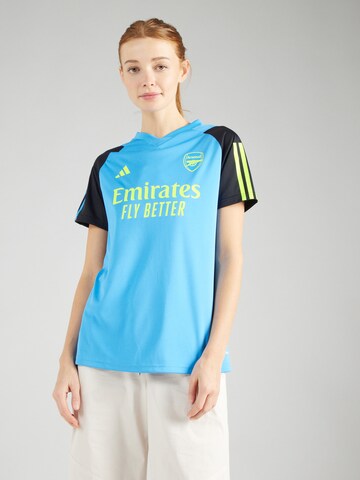 ADIDAS PERFORMANCE Sportshirt in Blau: predná strana