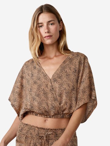 ETAM Schlafshirt in Braun