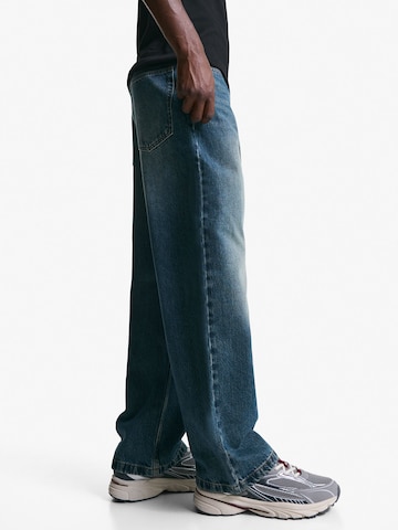Baggy Jeans de la Bershka pe verde