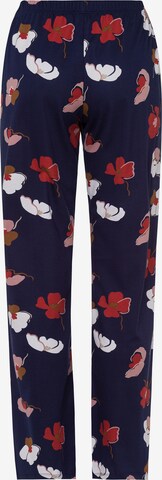 Hanro Loose fit Pants ' Soft Flower Blue ' in Blue