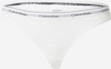 Calvin Klein Underwear Panty in White: front