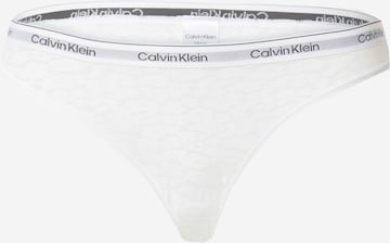 Calvin Klein Underwear Slip in Wit: voorkant