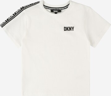 T-Shirt DKNY en blanc : devant