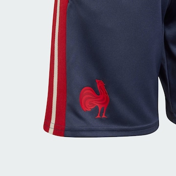 ADIDAS PERFORMANCE Slimfit Sportbroek 'France' in Blauw