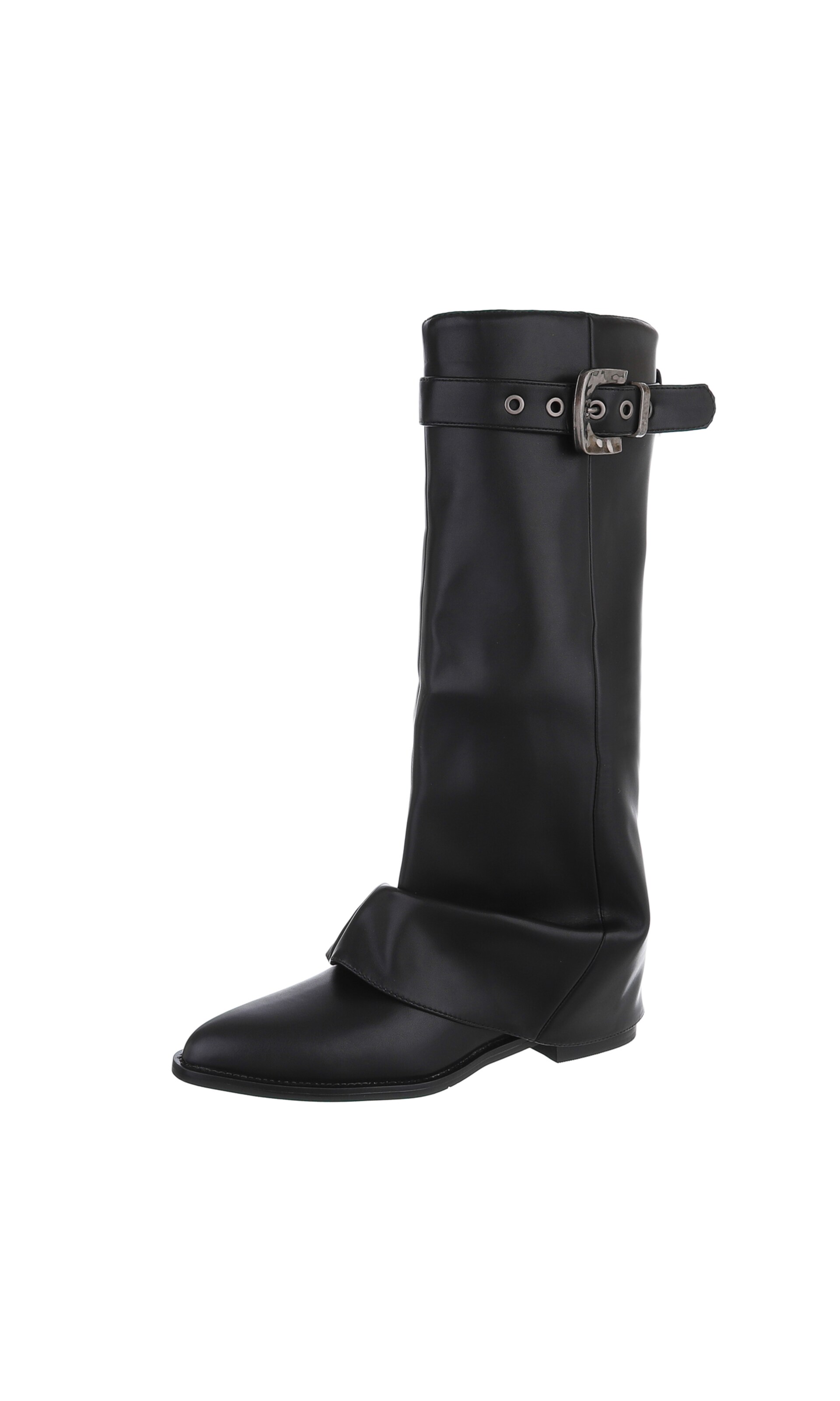 Ital-Design Boots in Black: front