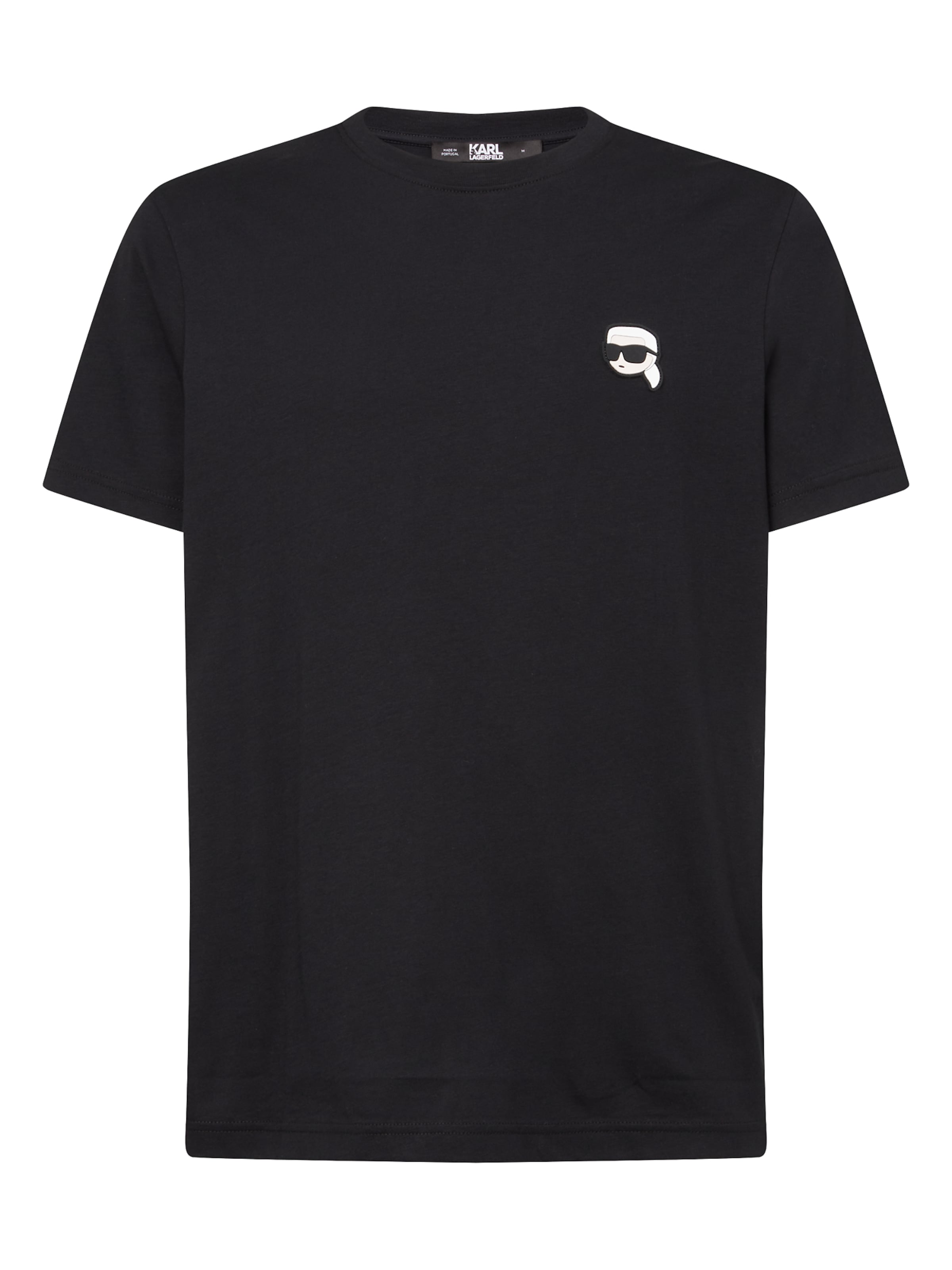 Karl Lagerfeld Shirt in Black: front