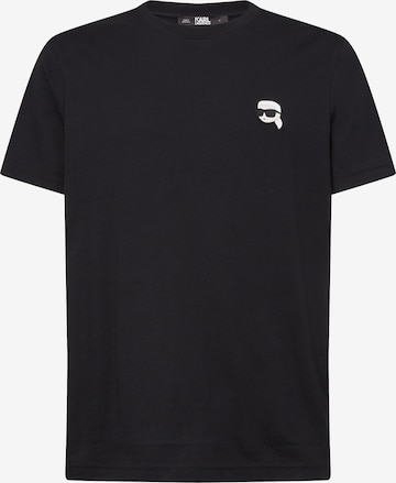 Maglietta di Karl Lagerfeld in nero: frontale