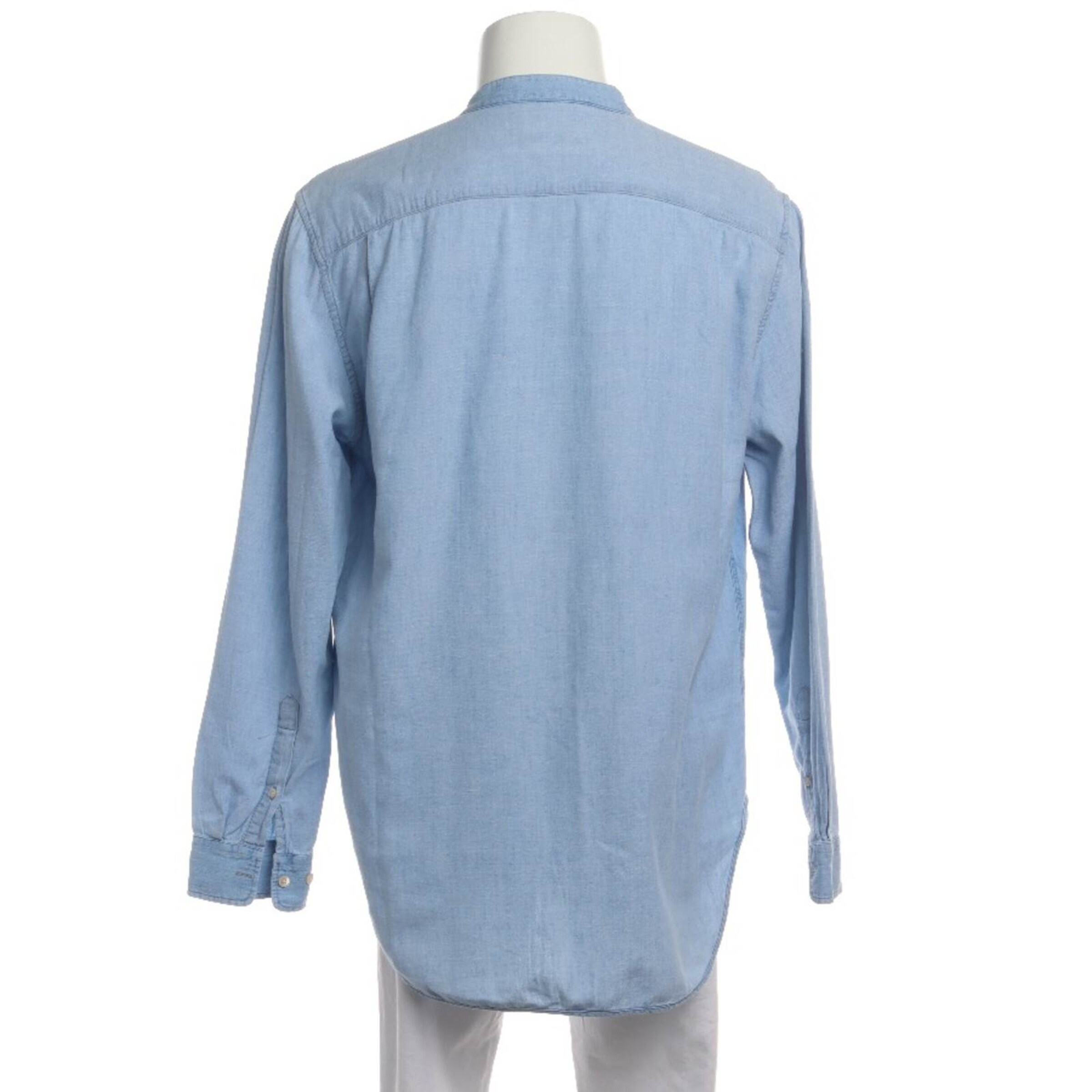 Closed Freizeithemd / Shirt / Polohemd langarm L in Blau