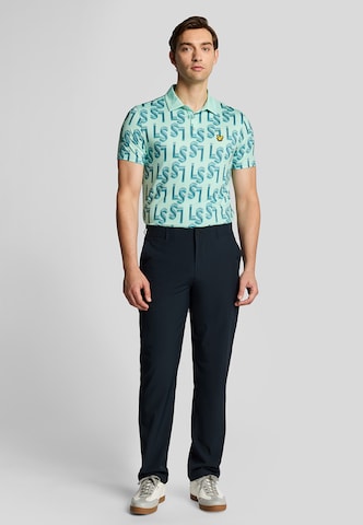 Lyle & Scott Regular Broek in Blauw