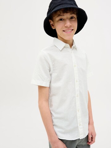 Jack & Jones Junior Regular fit Overhemd in Wit
