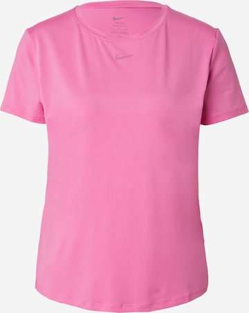 T-shirt fonctionnel 'ONE CLASSIC' NIKE en rose : devant