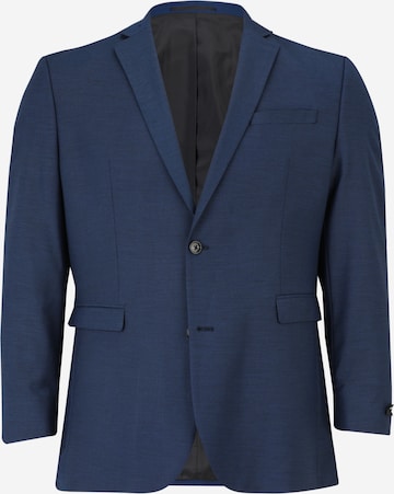 Jack & Jones Plus Slim fit Colbert 'SOLARIS' in Blauw: voorkant