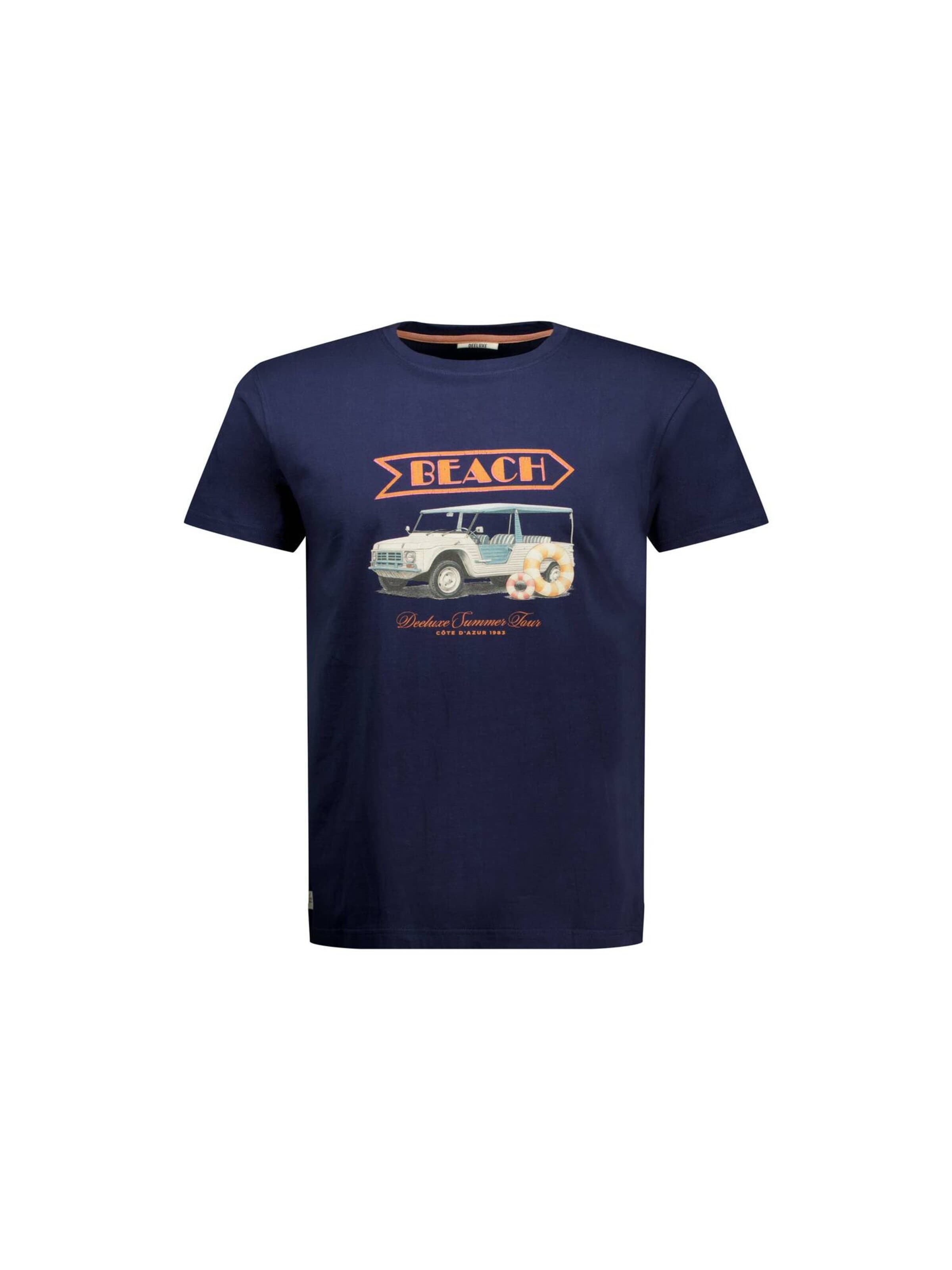 Deeluxe Shirt‌‌‌‌‌ in Blau: Vorderseite