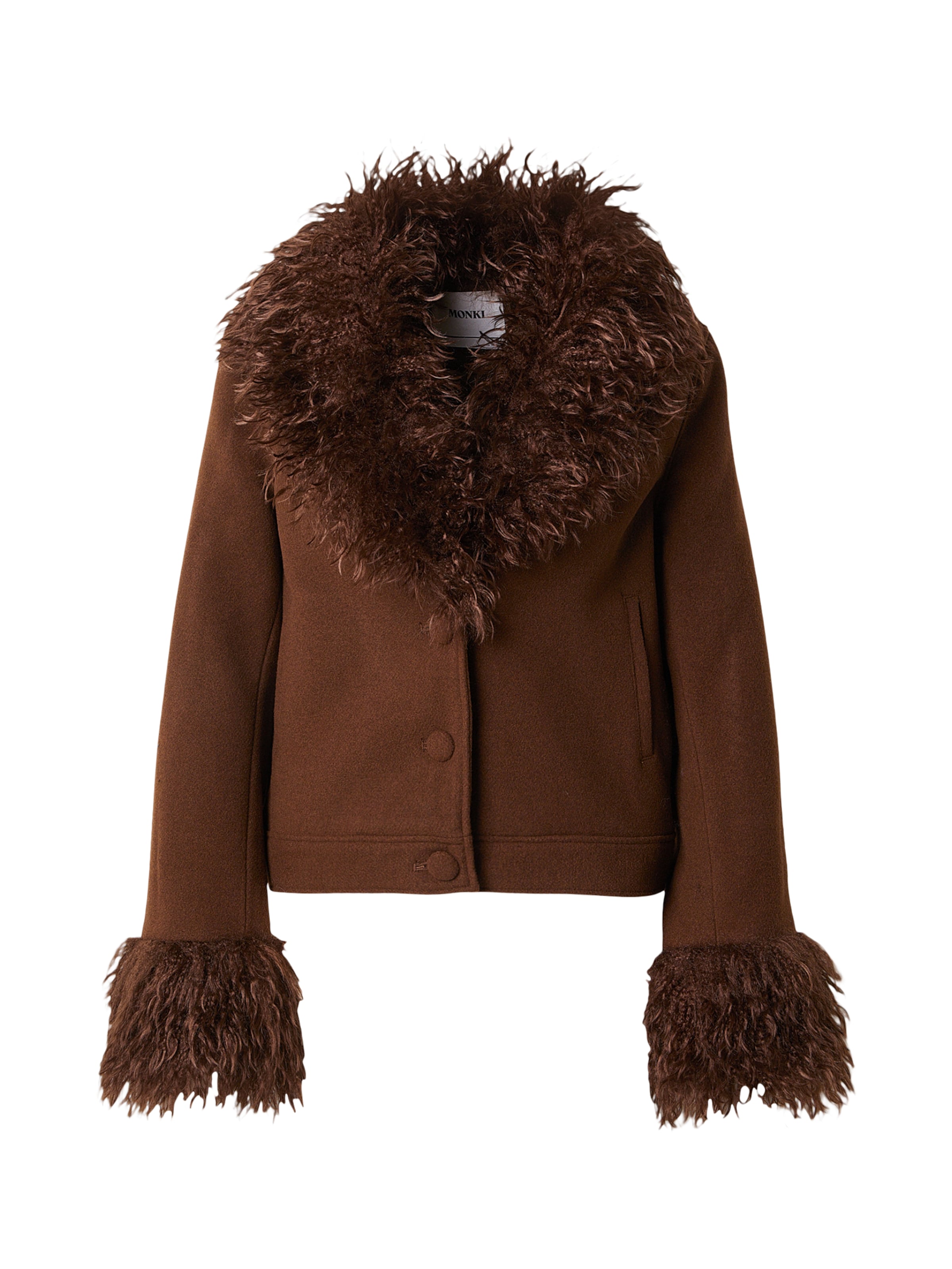 Monki Between-season jacket in Auburn, Item view