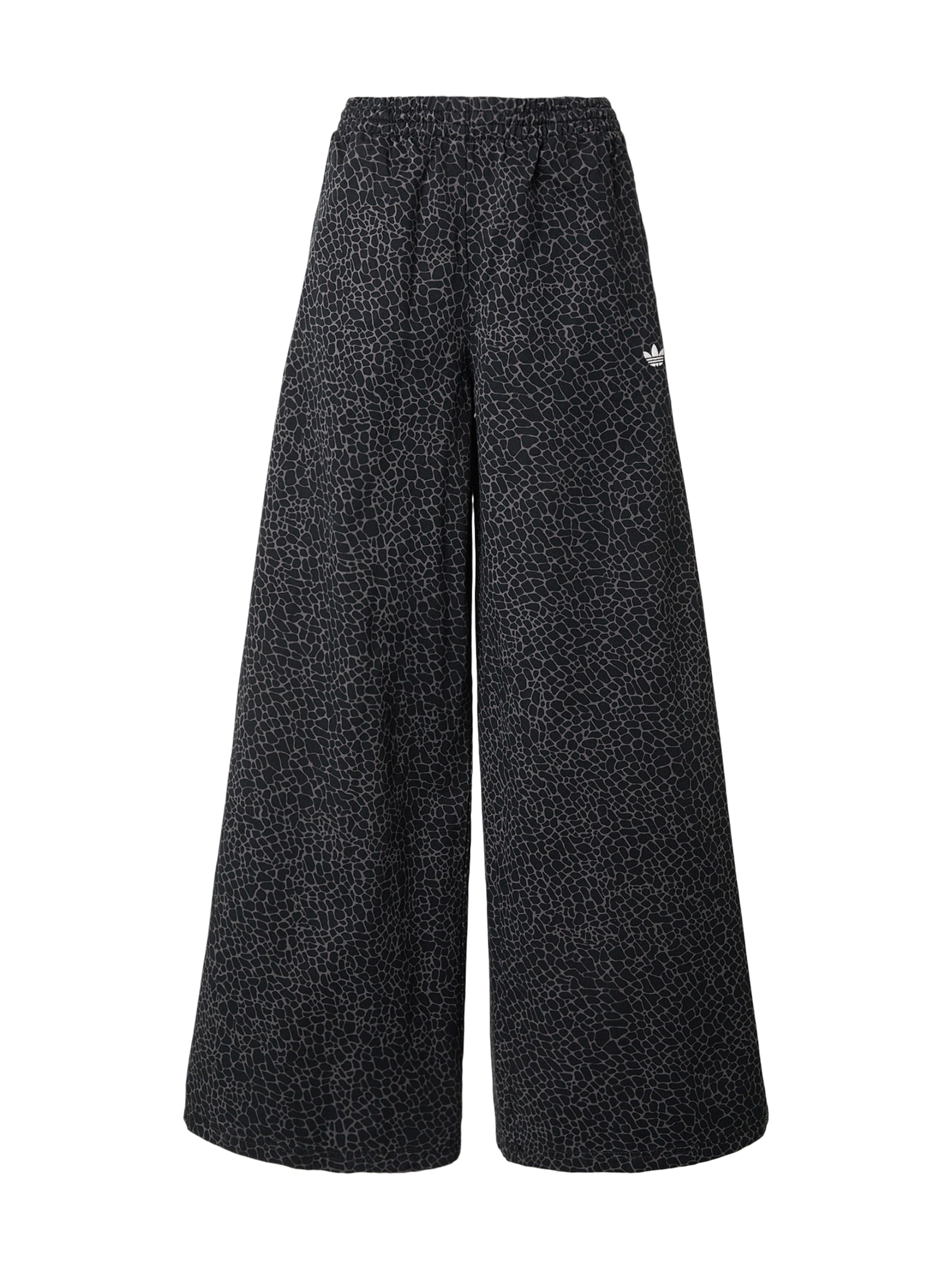 ADIDAS ORIGINALS - Pierna ancha Vaquero 'FBD' en negro: frente