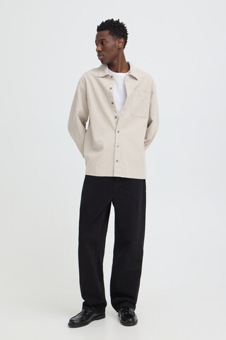 !Solid Comfort Fit Skjorte 'SDWATTS' i beige