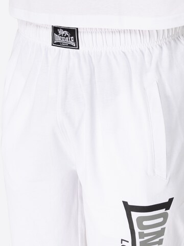 LONSDALE regular Παντελόνι 'Jam' σε λευκό