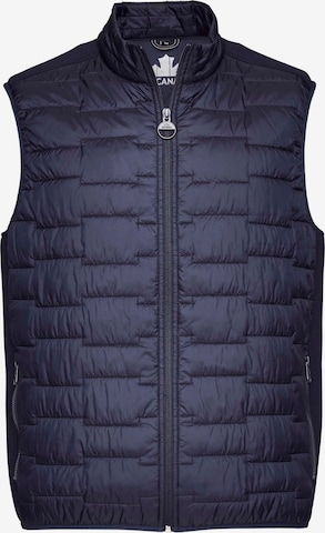 NEW CANADIAN Vest in Blue: front