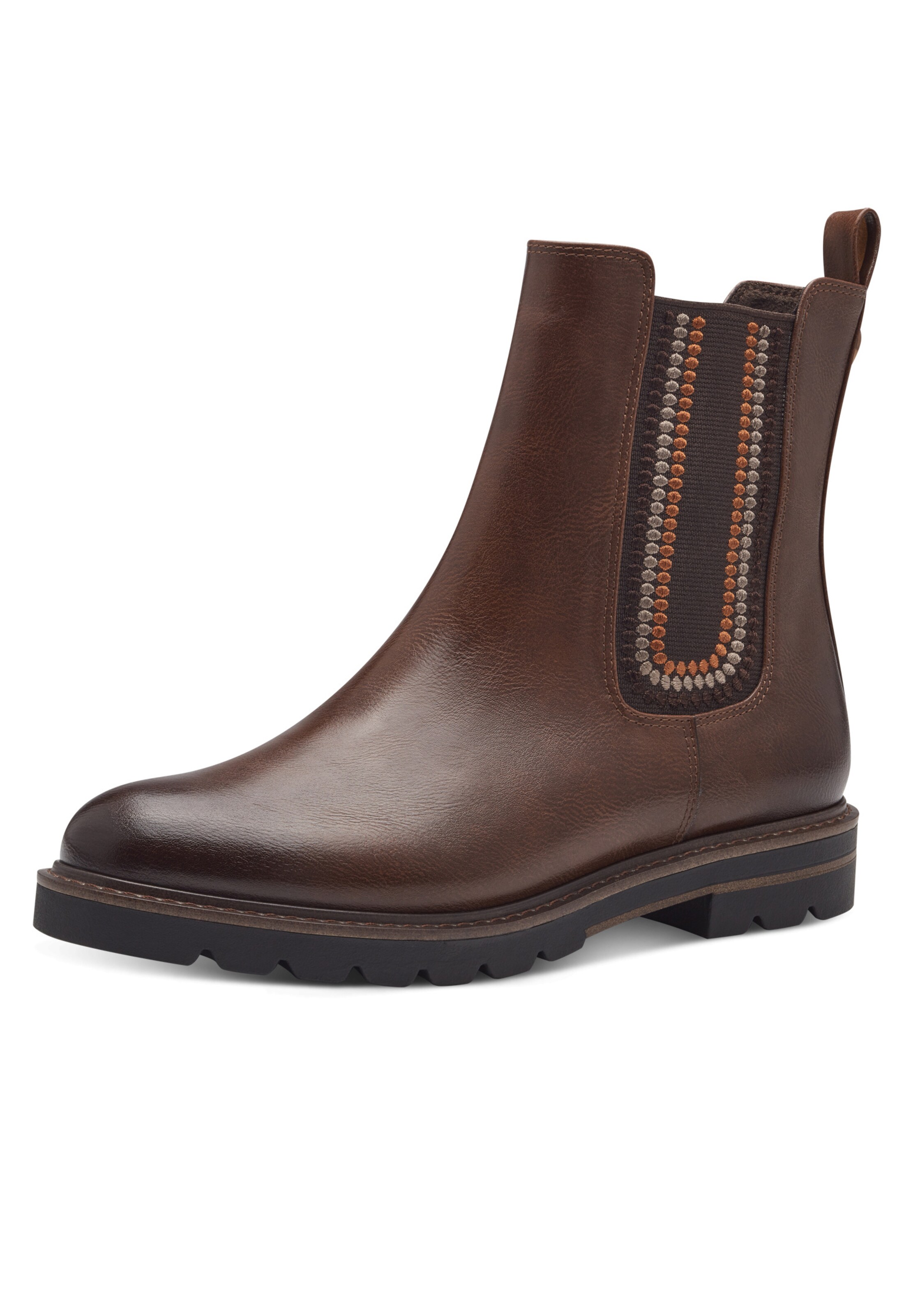 Chelsea Boots MARCO TOZZI en marron : devant