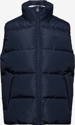 ESPRIT Bodywarmer in Blauw: voorkant