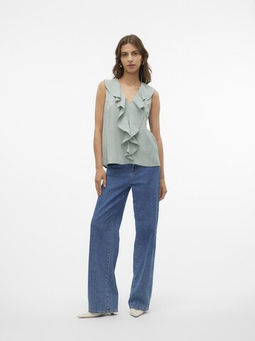 VERO MODA Bluse 'LEXIE' i grøn