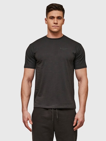 THE ODDS T-Shirt 'Regular Fit T-Shirt/ alphabet' in Grau: Vorderseite