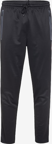 Coupe slim Pantalon de sport Spyder en noir : devant