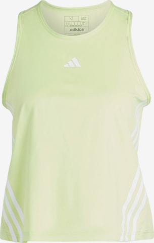 ADIDAS PERFORMANCE Sporttop in Groen: voorkant