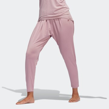 ADIDAS SPORTSWEAR Regular Sporthose in Lila: Vorderseite
