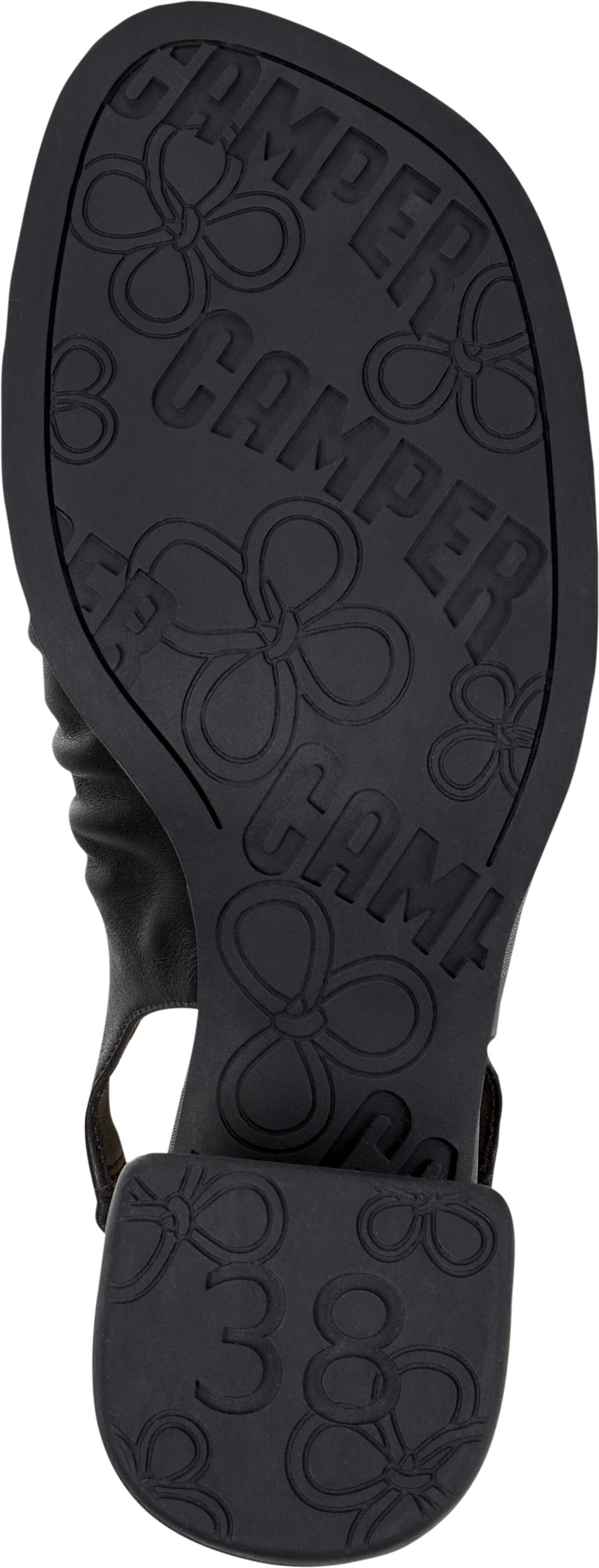 Escarpins à bride arrière 'Kora' CAMPER en noir