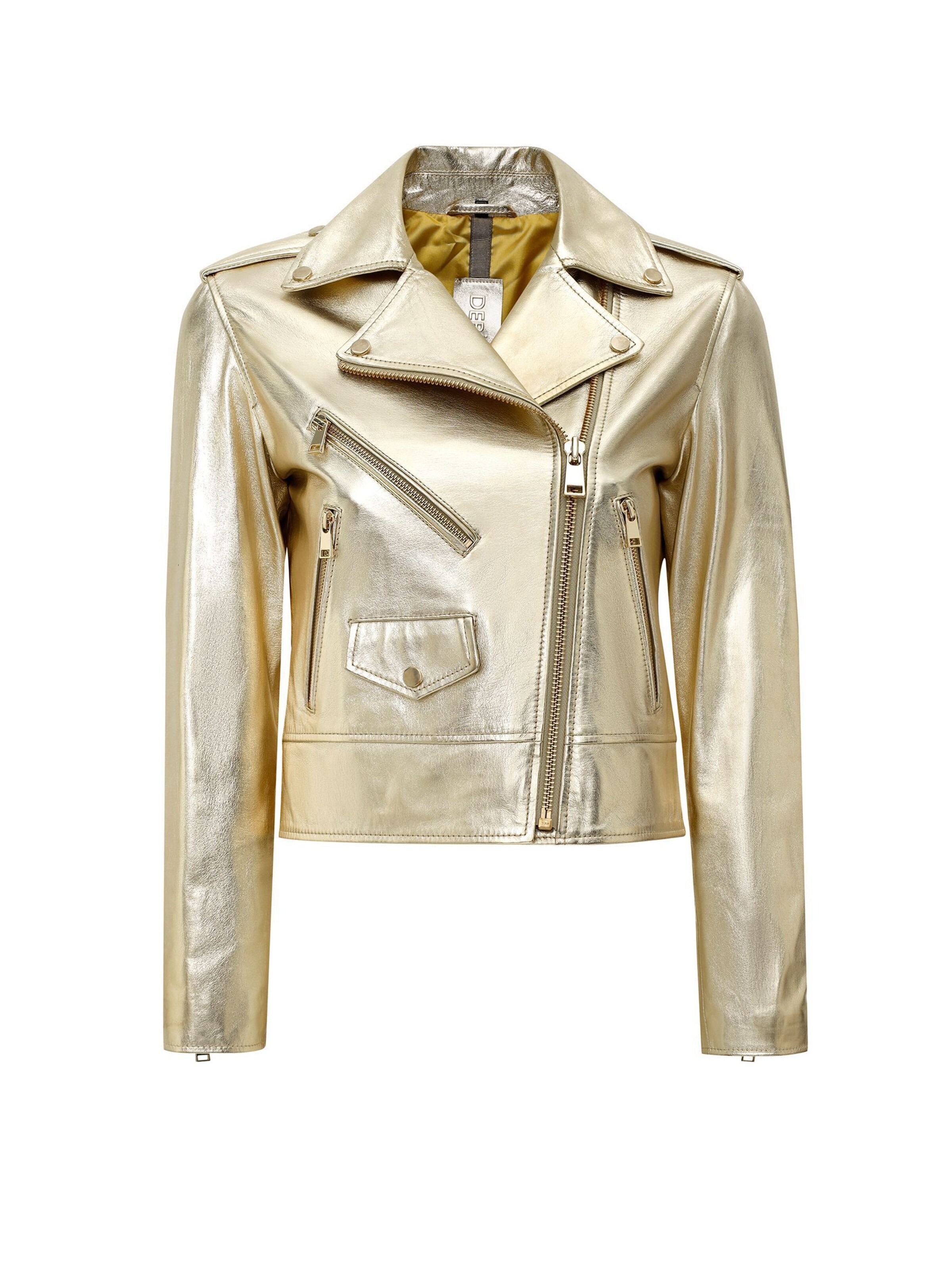 Veste mi-saison Derimod en or : devant