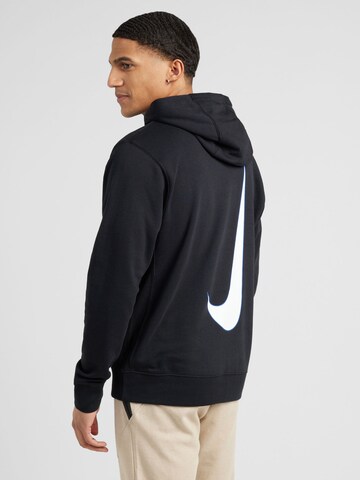 NIKESportska sweater majica 'Club Fleece' - crna boja