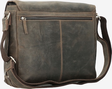 Greenland Nature Document Bag in Brown