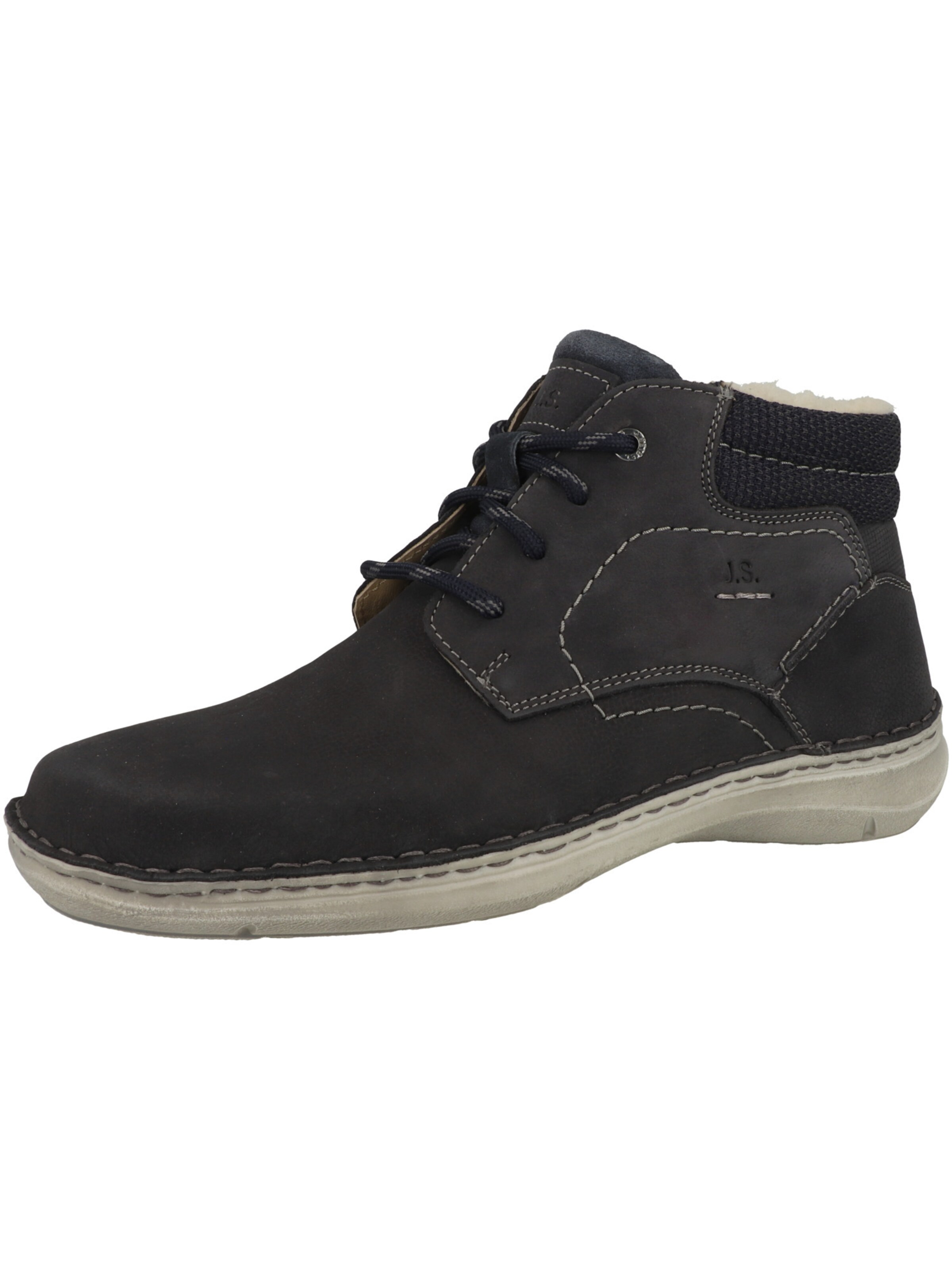 JOSEF SEIBEL Schnürboots 'New Anvers 09' in Blau: Vorderseite