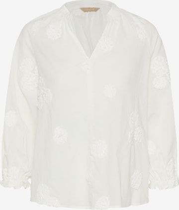 Chemisier 'CUClover' CULTURE en blanc : devant