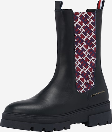 TOMMY HILFIGER Chelsea Boots i blå: forside