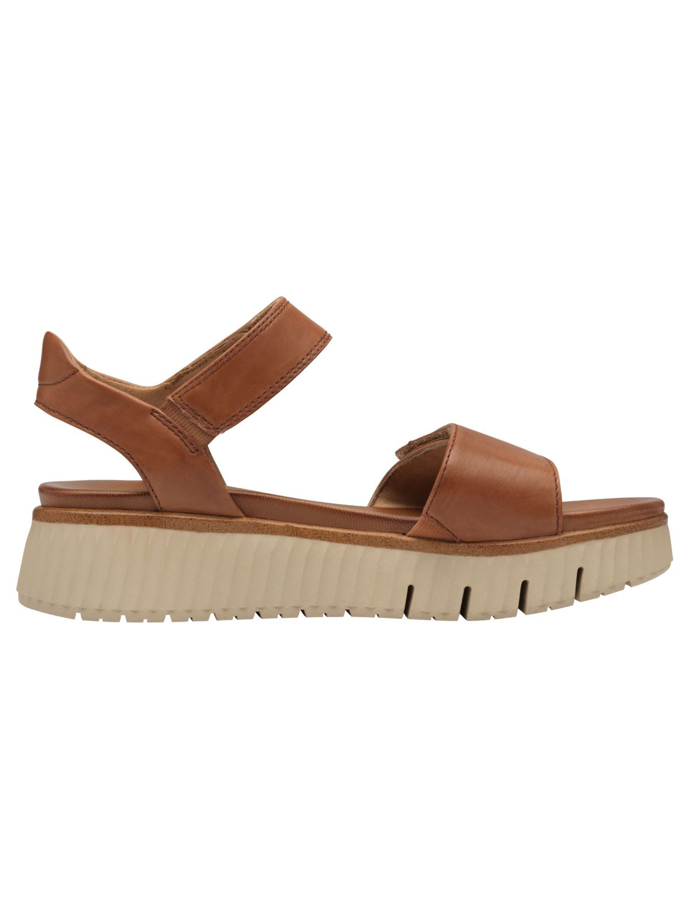 Tamaris Wide Fit Sandals in Brown