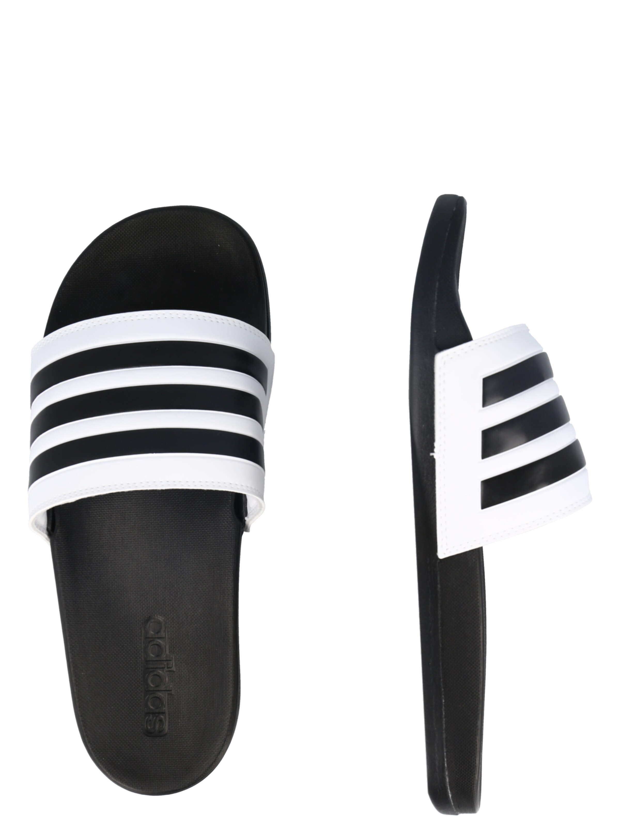 Claquettes / Tongs 'Adilette' ADIDAS SPORTSWEAR en blanc