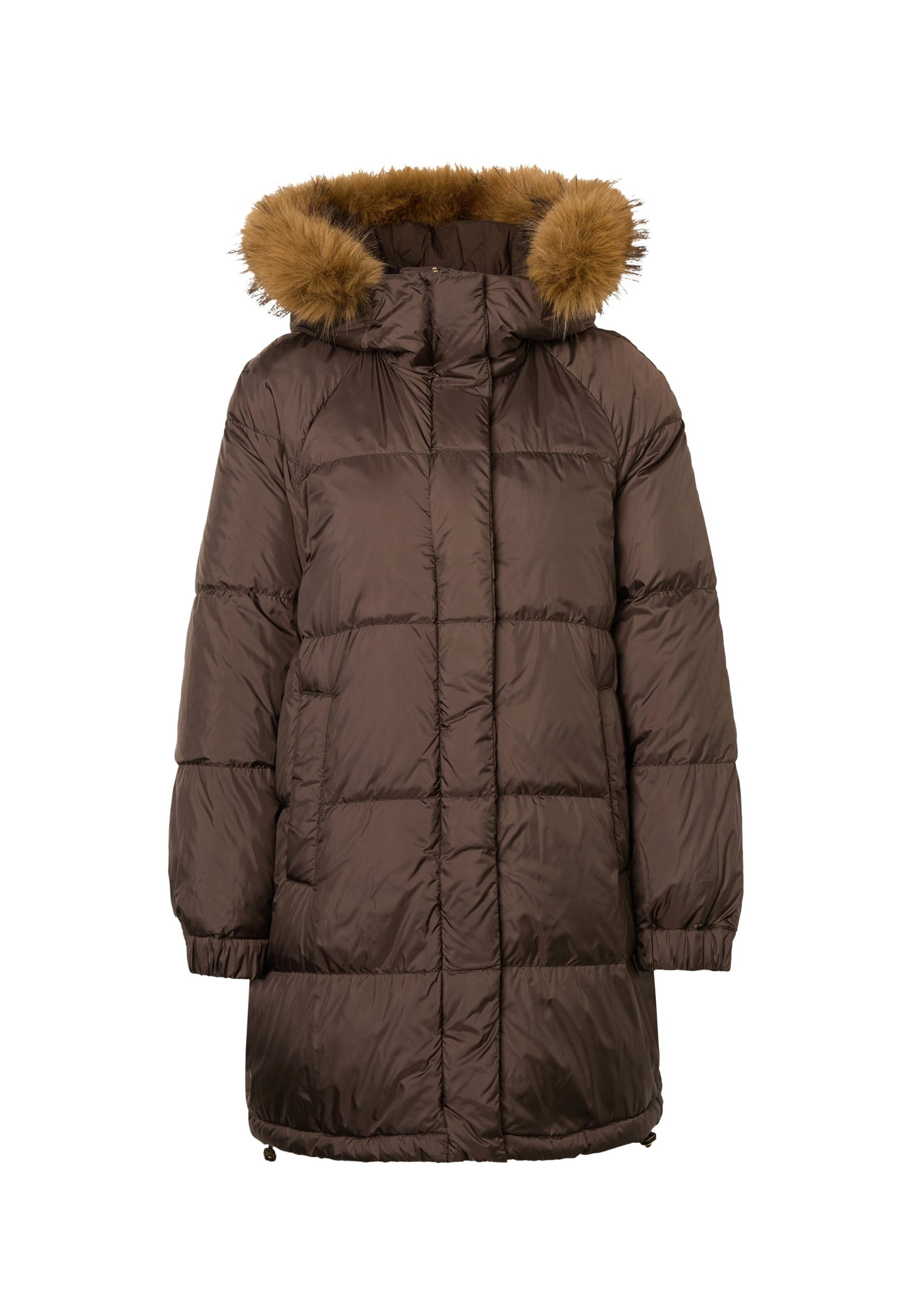Weekend Max Mara Winter Jacket 'ANFORA' in Brown: front