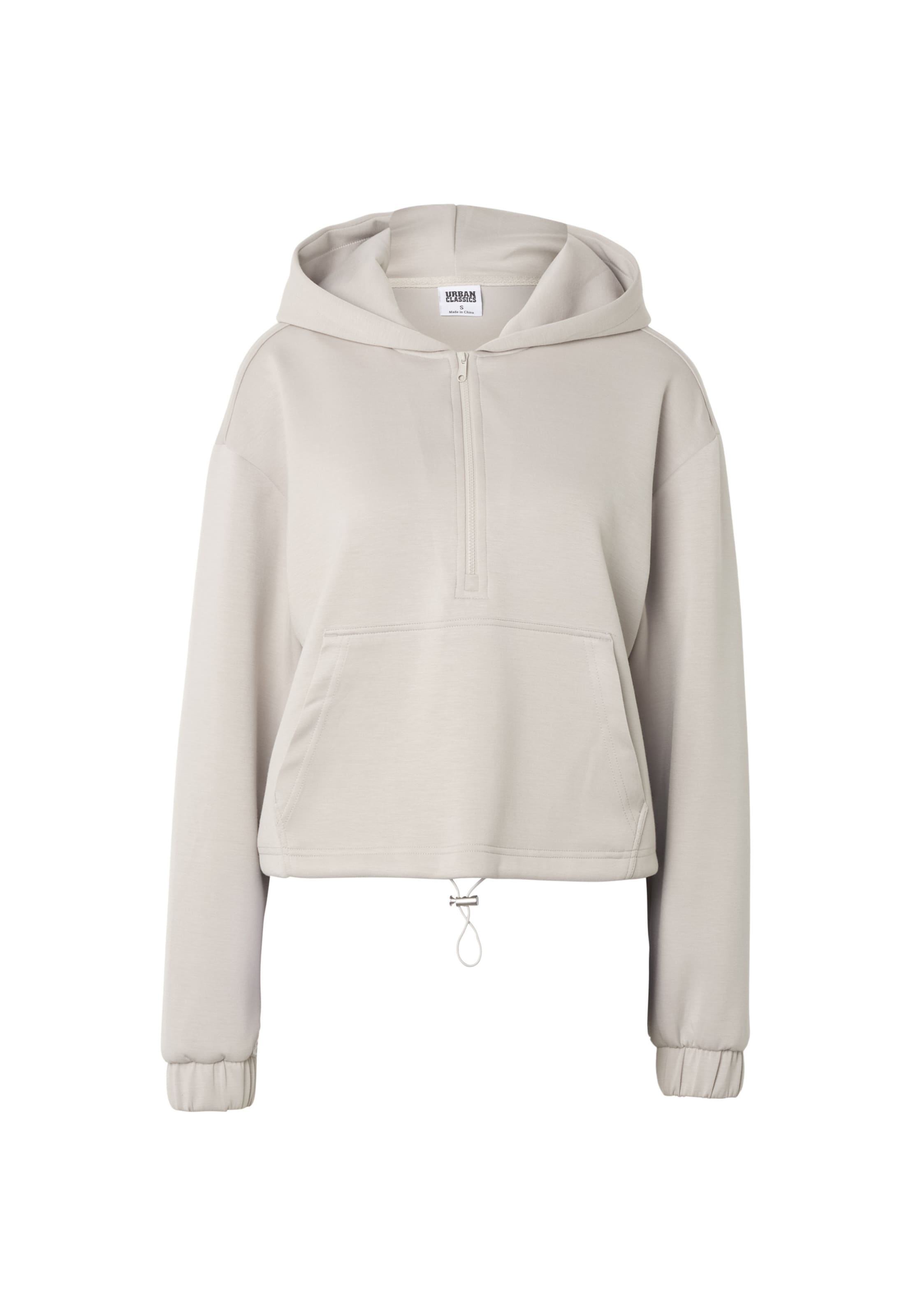 Felpa di Urban Classics in grigio: frontale